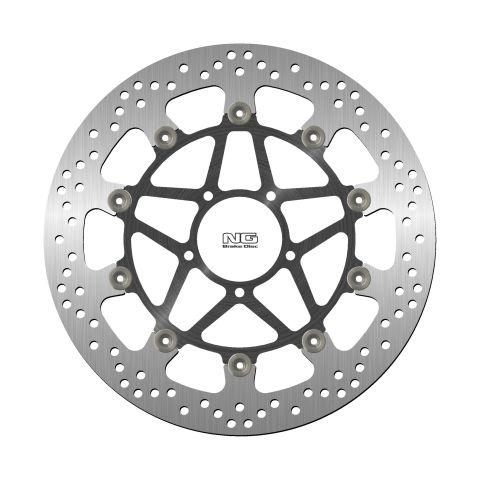 NG TARCZA HAMULCOWA PRZÓD DUCATI MONSTER 1200 '18-21, MULTISTRADA 1200/1260 '15-21 (330X72X5MM) (5X8,5MM) PŁYWAJĄCA (ŚRODEK ALUM