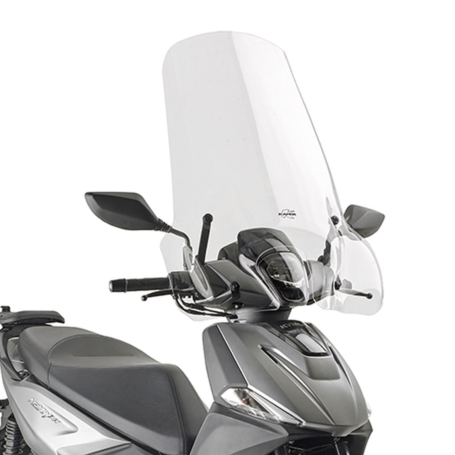 KAPPA 2026/09 SZYBA KYMCO AGILITY NX 125 '26, PRZEZROCZYSTA (58 X 67 CM) - POTRZEBNE MOCOWANIE A6131AK