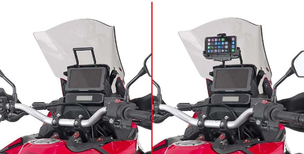 KAPPA POPRZECZKA DO ZAMONTOWANIA TOREB I MOCOWAŃ GPS / SMARTPHONE HONDA CRF 1100L Africa Twin '20-'23