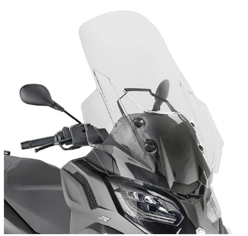KAPPA SZYBA PIAGGIO MP3 HPE 400/400 SPORT/530 EXCLUSIVE '22-'25, 71,5 X 65 CM (WYS. X SZER.) PRZEZROCZYSTA