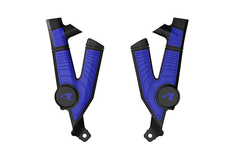 RACETECH (RTECH) OSŁONY RAMY (KOMPLET) BI-MATERIAL SUPER GRIP TALARIA STING MX4 / MX5 / TL4000 / TL5500 '23-'25 KOLOR CZARNY / N