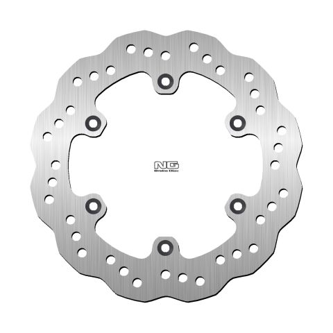 NG TARCZA HAMULCOWA TYŁ YAMAHA DT125 '84-07, HRD GS/MC 125/250 '94-96 (220X115X4MM) (6X6,5MM) WAVE
