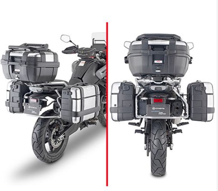 KAPPA STELAŻ KUFRÓW BOCZNYCH MONOKEY CF MOTO 800 MT '22-'25 - RÓWNIEŻ POD KUFRY MONOKEY KMS K'MISSION ALU