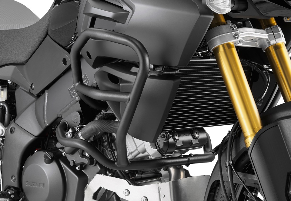 KAPPA GMOLE OSŁONY SILNIKA SUZUKI DL 1000 V-STROM (14-19) CZARNE