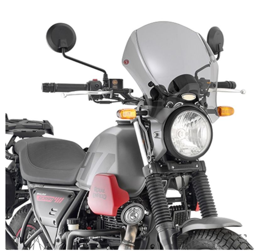 KAPPA MOCOWANIE SZYBY 100ALBK, 140AK, 140SK ROYAL ENFIELD SCRAM 411 '22-'24,