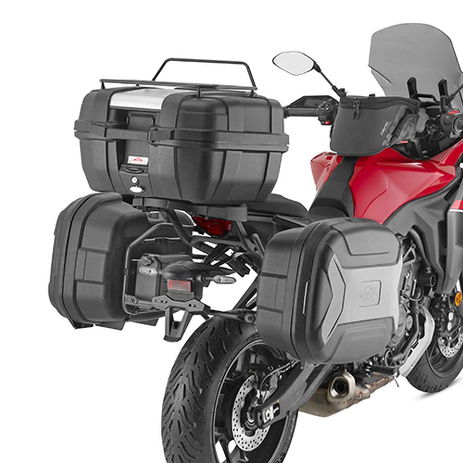 KAPPA STELAŻ KUFRÓW BOCZNYCH MONOKEY YAMAHA TRACER 7 '25-, - RÓWNIEŻ POD KUFRY MONOKEY KMS K'MISSION ALU