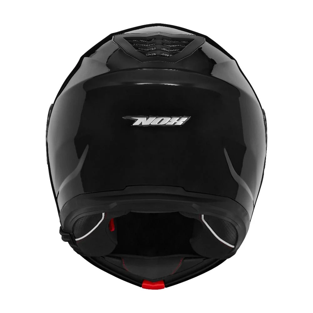NOX KASK SZCZĘKOWY (FLIP-UP) Z BLENDĄ N968 KOLOR CZARNY POŁYSK