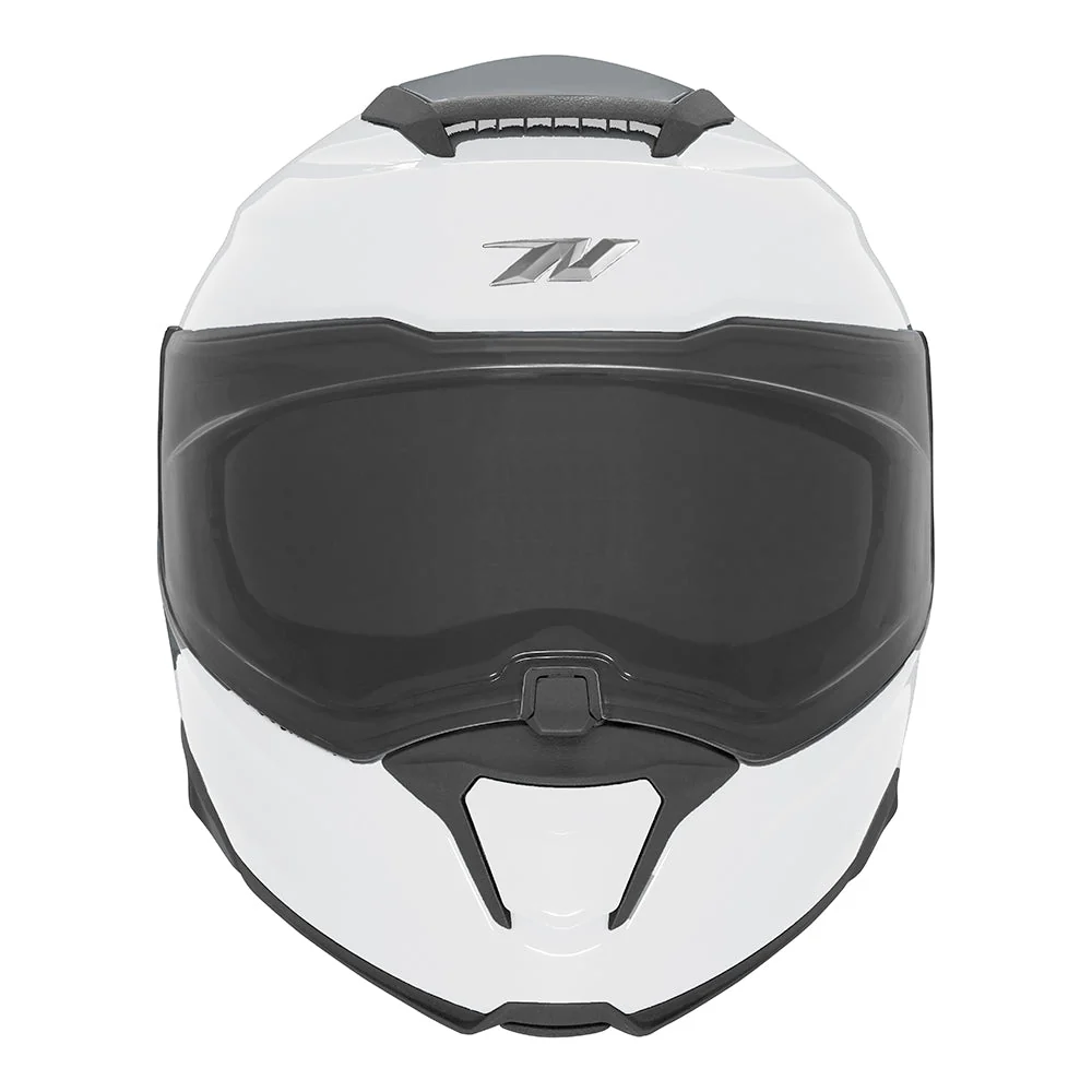 NOX KASK SZCZĘKOWY (FLIP-UP) Z BLENDĄ N967 SOLID KOLOR BIAŁY POŁYSK (PINLOCK DO TEGO MODELU - FILMPINLOCK30DKS166)