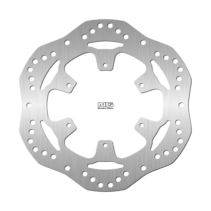 NG TARCZA HAMULCOWA PRZÓD PIAGGIO MP3 350/500/300 '16-'22, YORBAN 300 '18-'20 (258X105X4MM) (6X6,25MM) WAVE