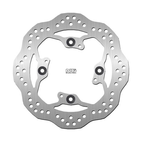 NG TARCZA HAMULCOWA TYŁ TRIUMPH BONNEVILLE 900/1200 '17-21, SCRAMBLER 1200 '19-21 (255X105X5,5MM) (4X10,5MM) WAVE