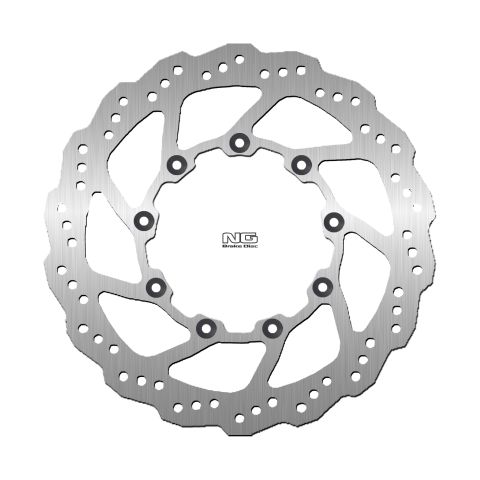 NG TARCZA HAMULCOWA PRZÓD KAWASAKI KLE 500 '91-'07 (300X130X5MM) (9X10,5MM) WAVE