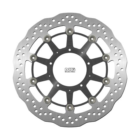 NG TARCZA HAMULCOWA PRZÓD HONDA CBR 1000 RR FIREBLADE '17-'18 (320X94X5MM) (5X6,5MM) WAVE PŁYWAJĄCA (ŚRODEK ALUMINIOWY)