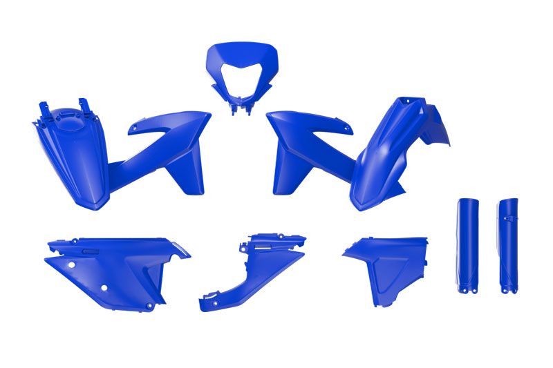 RACETECH (RTECH) KOMPLET PLASTIKÓW SHERCO SE / SEF 125 / 250 / 300 / 450 / 500 '25-'26, KOLOR NIEBIESKI