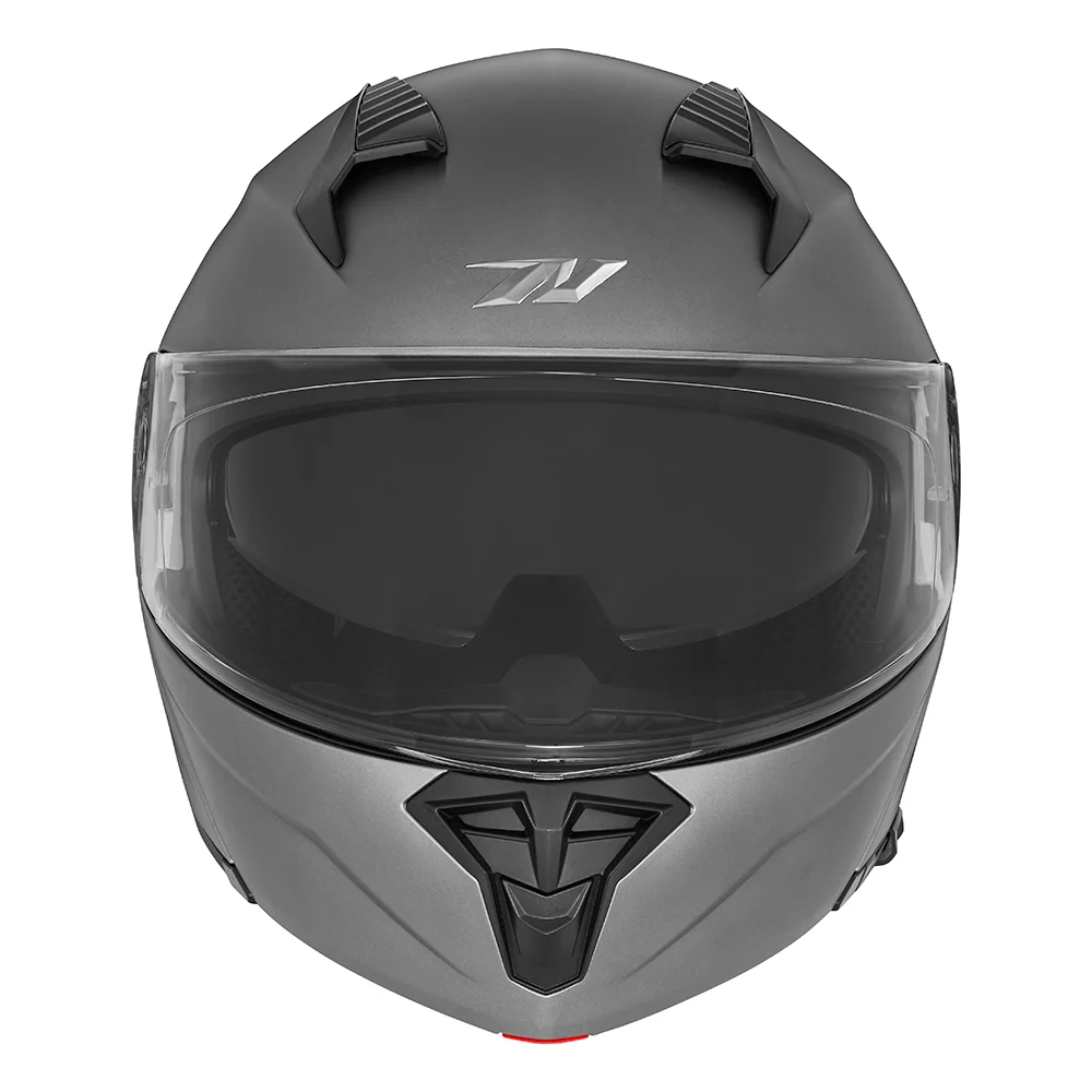 NOX KASK SZCZĘKOWY (FLIP-UP) Z BLENDĄ N968 KOLOR TYTANOWY MAT
