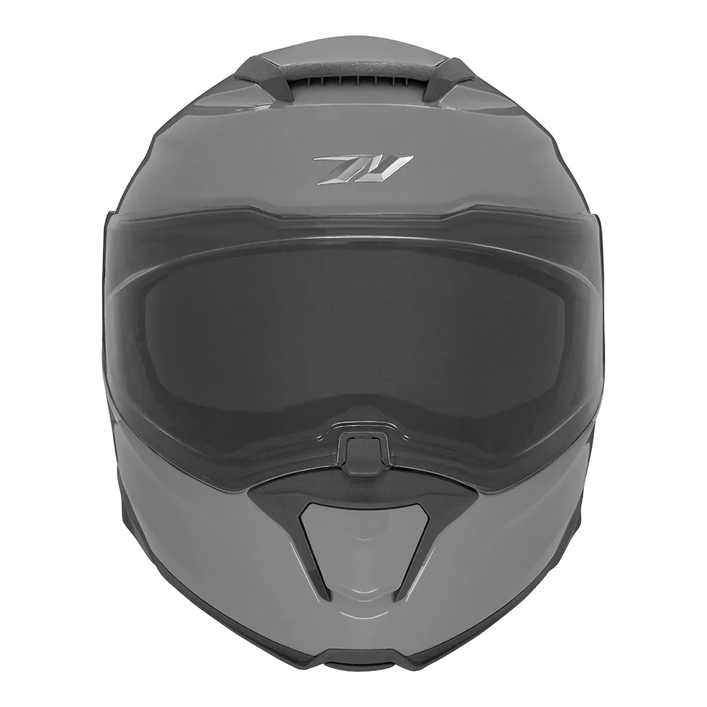 NOX KASK SZCZĘKOWY (FLIP-UP) Z BLENDĄ N967 SOLID KOLOR SZARY POŁYSK (PINLOCK DO TEGO MODELU - FILMPINLOCK30DKS166)