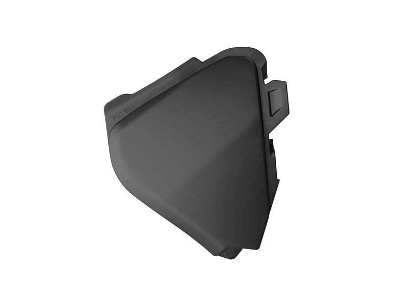 RACETECH (RTECH) LEWA POKRYWA FILTRA POWIETRZA (AIRBOXA) (ENDURO) TRIUMPH TF 250 E / 450 E '25-'26 KOLOR CZARNY