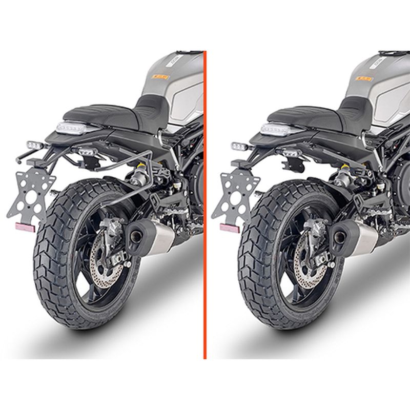KAPPA STELAŻ POD TORBY (SAKWY) BOCZNE SZYBKIEGO MONTAŻU REMOVE-X BENELLI LEONCIO 800 '22-'25