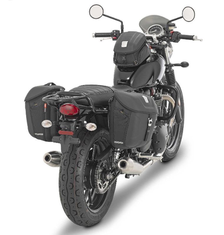 KAPPA STELAŻ POD TORBY (SAKWY) BOCZNE TRIUMPH STREET TWIN 900 '16-'24, BONNEVILLE T100 '17-'22 (TMT6407K)