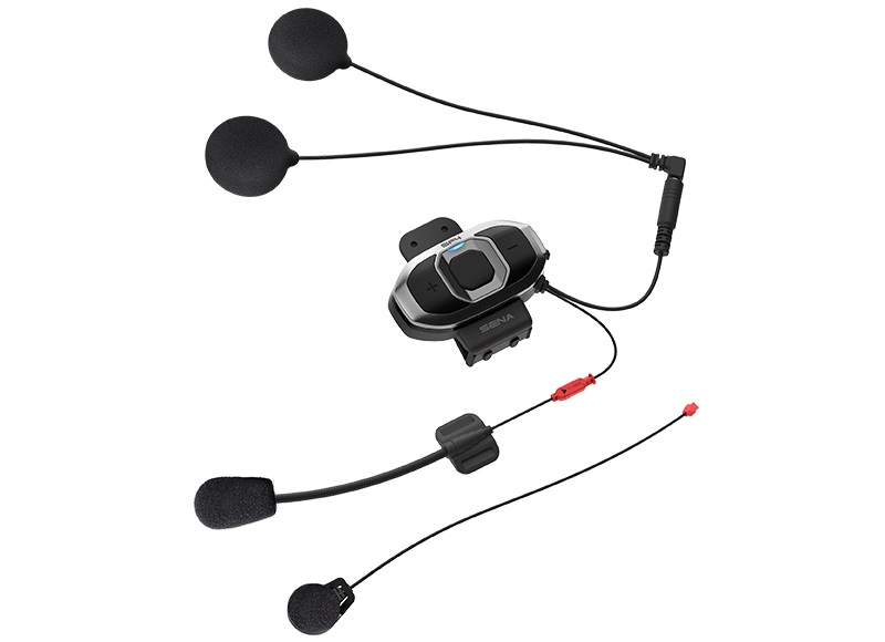 SENA INTERKOM MOTOCYKLOWY SF4 BLUETOOTH 4.1 DO 1200M Z RADIEM FM I UNIWERSALNYM ZESTAWEM MIKROFONÓW I SZYBKIM MOCOWANIEM ( 1 ZES