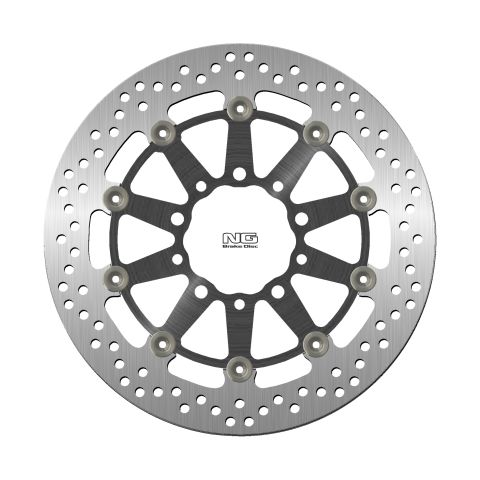 NG TARCZA HAMULCOWA PRZÓD KAWASAKI ER6 F/N, ZX 10R 04-15, ZX6R 05-16, KLE 650 VERSYS 07-15, Z 750 (300X80X5MM) (5X10,MM) PŁYWAJĄ