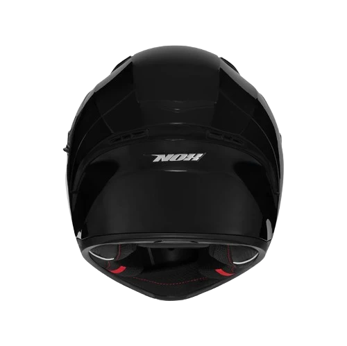 NOX KASK INTEGRALNY (FULL FACE) Z BLENDĄ N402 SOLID KOLOR CZARNY POŁYSK