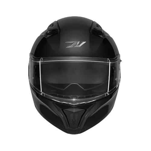 NOX KASK INTEGRALNY (FULL FACE) Z BLENDĄ N402 SOLID KOLOR CZARNY POŁYSK