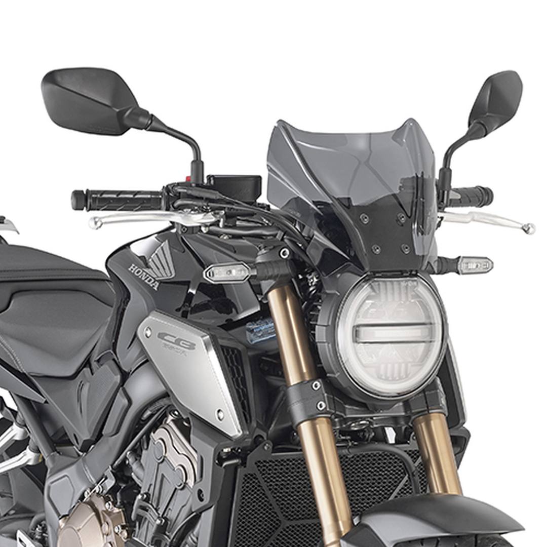 KAPPA SZYBA HONDA CB 1000R '18-'20, CB 650R '19-'25, BENELLI 502C '19-'25, CF MOTO 700CL '21-'25,YAMAHA MT 07 "21-'25, MT-09 '21