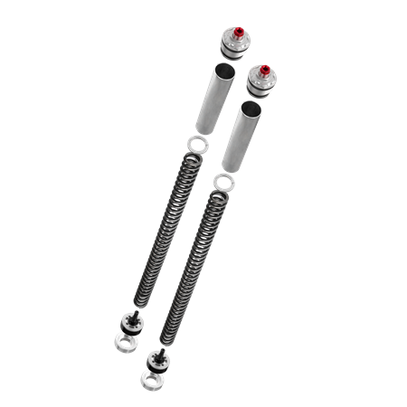 YSS ZESTAW TUNINGOWY ZAWIESZENIA PRZEDNIEGO KAWASAKI Z 650 '17-'22 , NINJA 650 '17-'22 (FORK UPGRADE KIT)