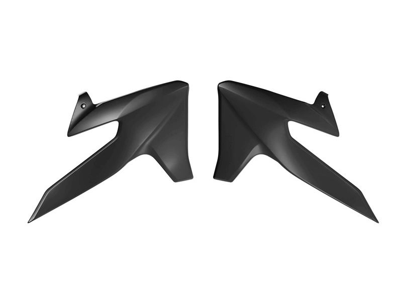 RACETECH (RTECH) OSŁONY CHŁODNICY (LEWA / PRAWA) TRIUMPH TF 250 X / 450 RC '24-'25 KOLOR CZARNY
