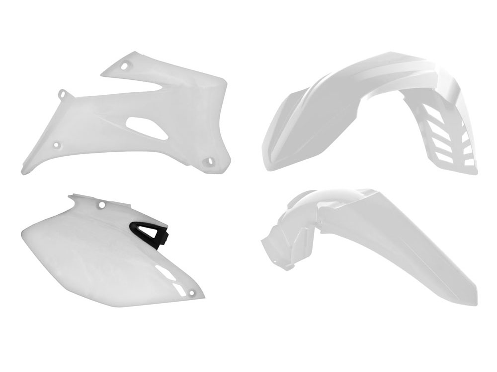 RACETECH (RTECH) KOMPLET PLASTIKÓW YAMAHA WRF 450 (12-15) KOLOR BIAŁY - WYPRZEDAŻ