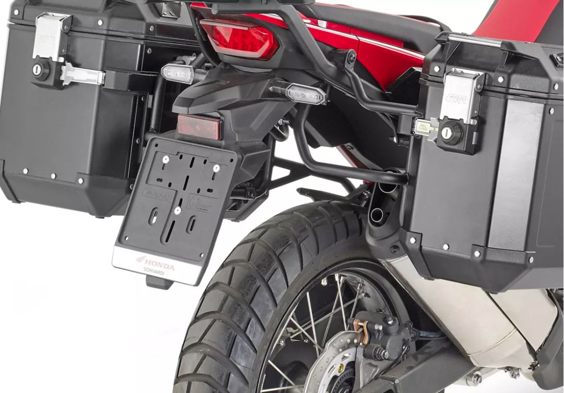 KAPPA STELAŻ KUFRÓW BOCZNYCH MONOKEY CAM SIDE HONDA CRF 1100L Africa Twin '20-'23 - POD KUFRY KFR K'FORCE ORAZ KVG K'VOYAGER ALU