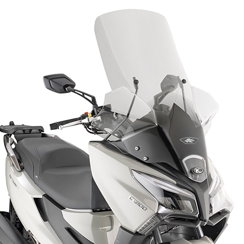 KAPPA SZYBA KYMCO X TOWN CITY 125/300 '20-'25 PRZEZROCZYSTA 97 x 66 cm - POTRZEBNE MOCOWANIE D6115KITK