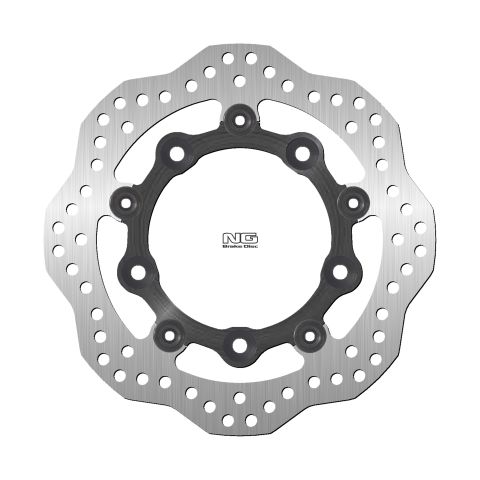 NG TARCZA HAMULCOWA TYŁ KTM DUKE 690 '08-19, DUKE 790 '18-20 (240X107,5X5MM) (5X8,5MM) WAVE PŁYWAJĄCA