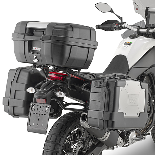KAPPA STELAŻ KUFRÓW BOCZNYCH MONOKEY YAMAHA TENERE '19-'24, WORLD RAID 700 '22-'25 - RÓWNIEŻ POD KUFRY MONOKEY KMS K'MISSION ALU