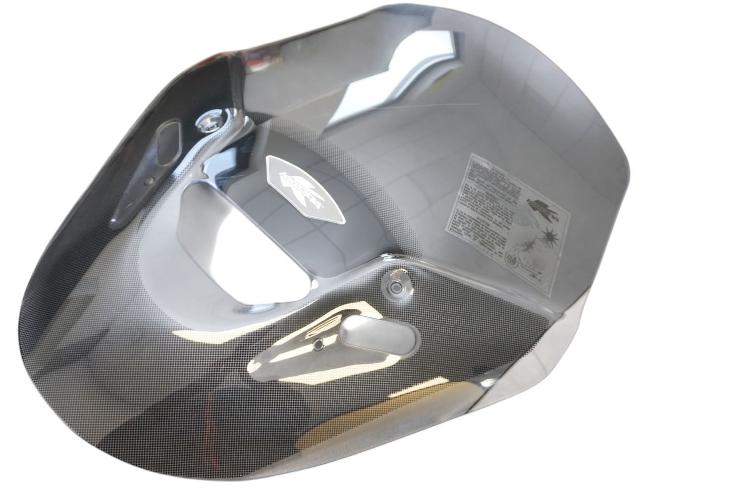 KAPPA SZYBA HONDA NT 1100 '25, 60 X 49 CM PRZEZROCZYSTA (11 CM WYŻSZA OD ORYGINALNEJ)- rysa na szybie