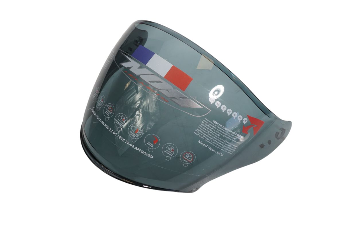 NOX CZĘŚCI WIZJER/SZYBKA/SZYBA DO KASKU N130 KOLOR CIEMNY (DARK)