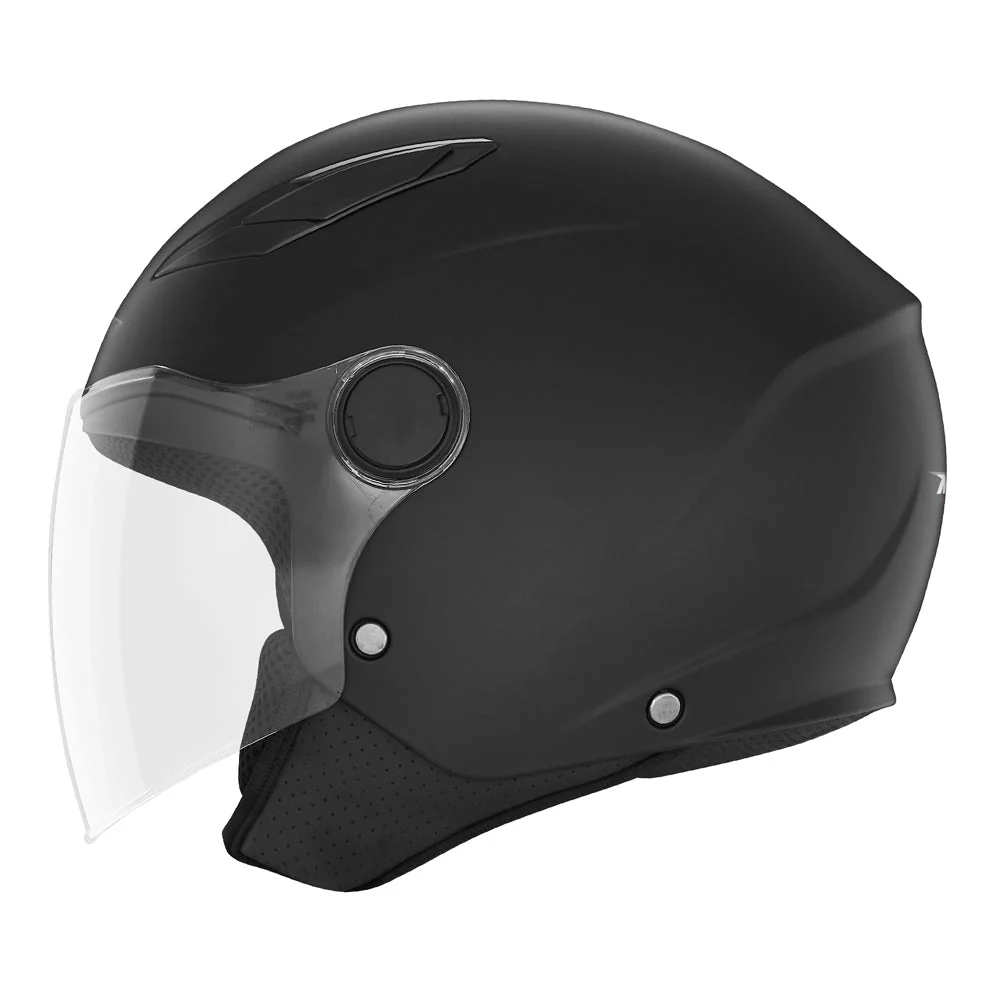 NOX KASK OTWARTY JET N710 KID / JUNIOR (DZIECIĘCY) KOLOR CZARNY MAT