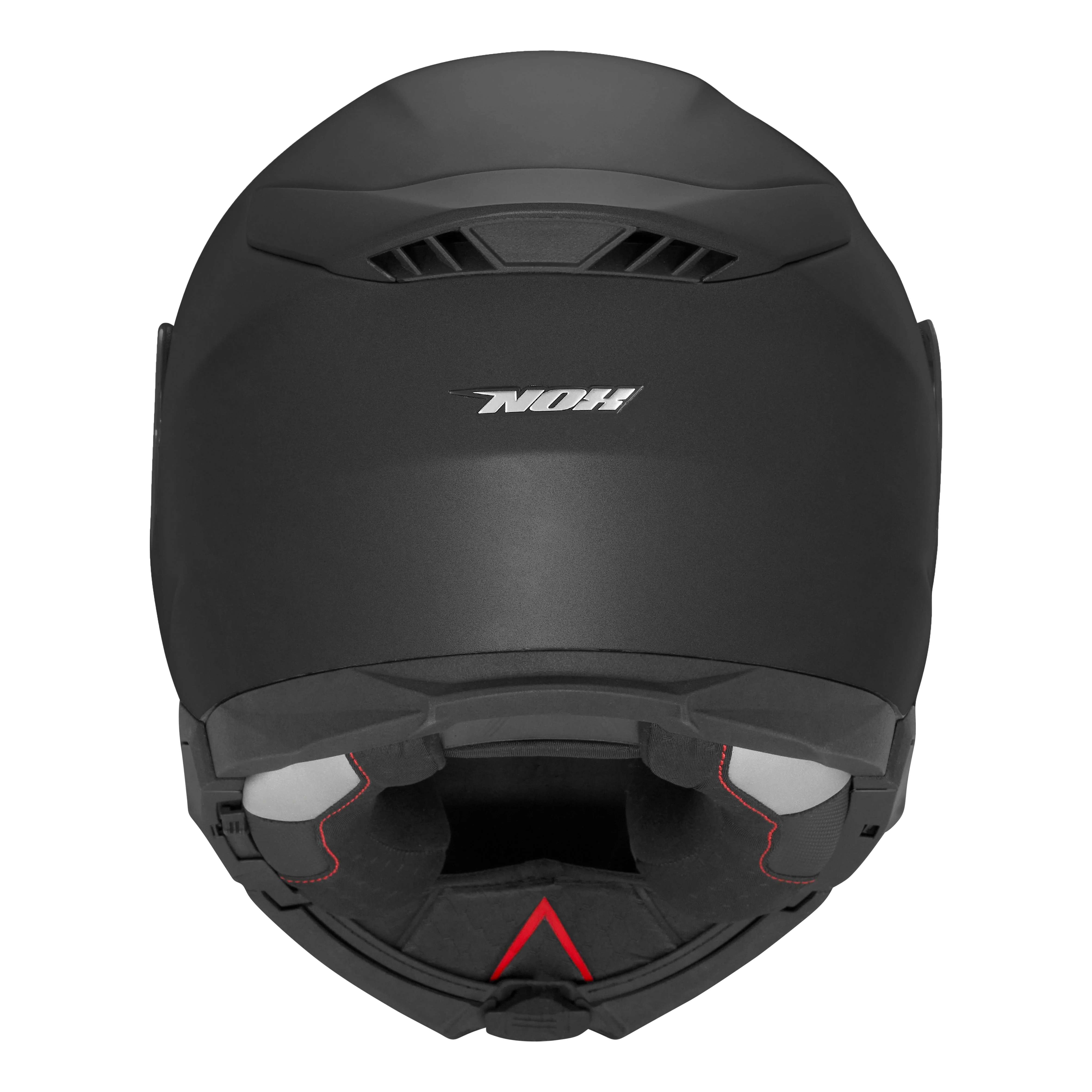 NOX KASK SZCZĘKOWY (FLIP-UP) Z BLENDĄ N967 SOLID KOLOR CZARNY MAT (PINLOCK DO TEGO MODELU - FILMPINLOCK30DKS166)