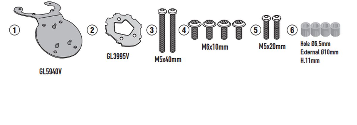 KAPPA MOCOWANIE TANKLOCK CF MOTO MT 450 '24-,