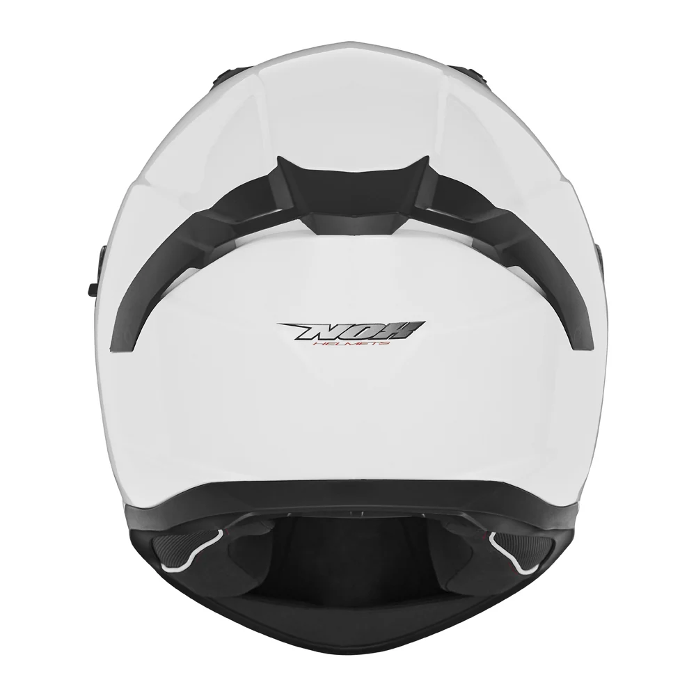 NOX WYPRZEDAŻ KASK INTEGRALNY (FULL FACE) Z BLENDĄ N401 KOLOR BIAŁY POŁYSK