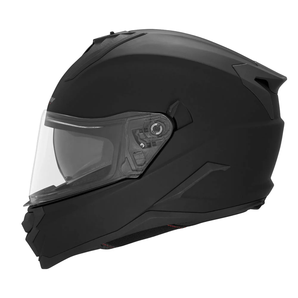NOX KASK INTEGRALNY (FULL FACE) Z BLENDĄ N304S SOLID KOLOR CZARNY MAT