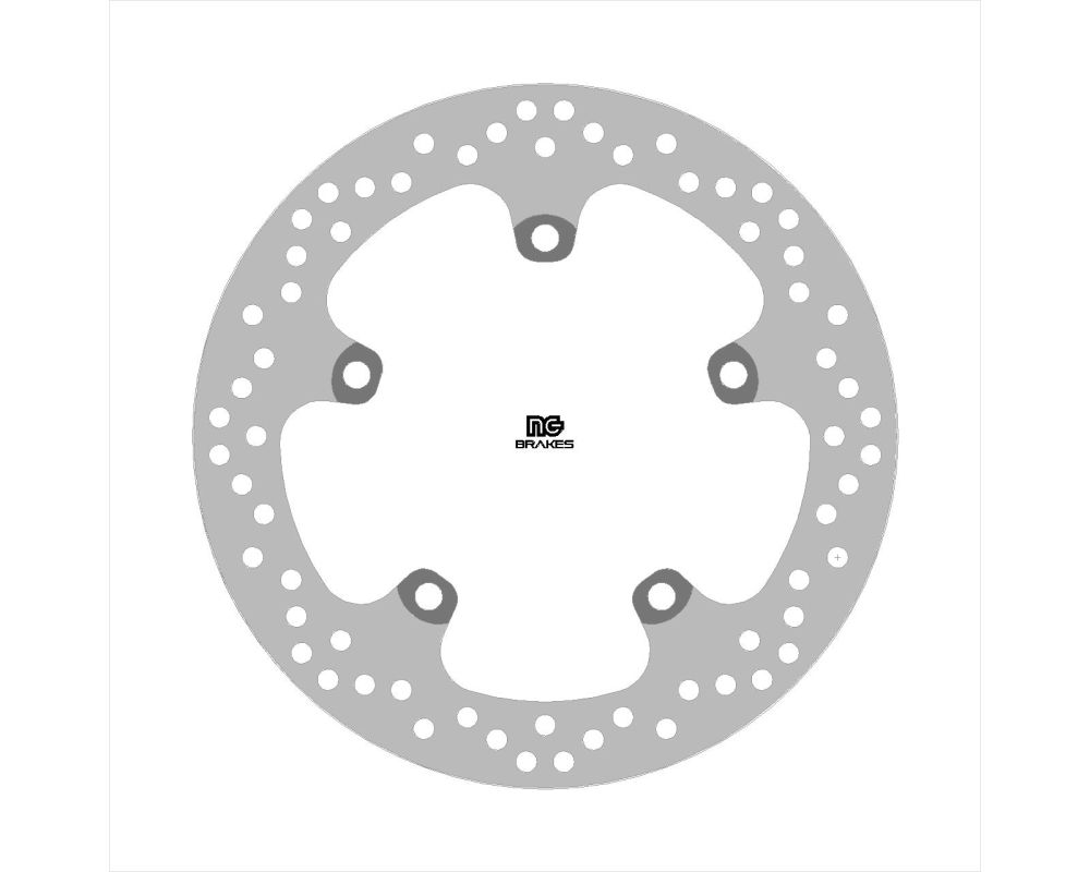 NG TARCZA HAMULCOWA PRZÓD YAMAHA X-MAX 125/300 '21-'22 (267X132X4,5MM) (5X10,25MM)