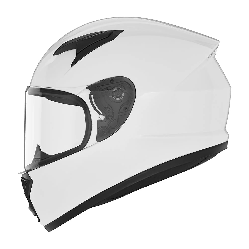 NOX KASK INTEGRALNY (FULL FACE) N731 KID / JUNIOR (DZIECIĘCY) KOLOR BIAŁY POŁYSK