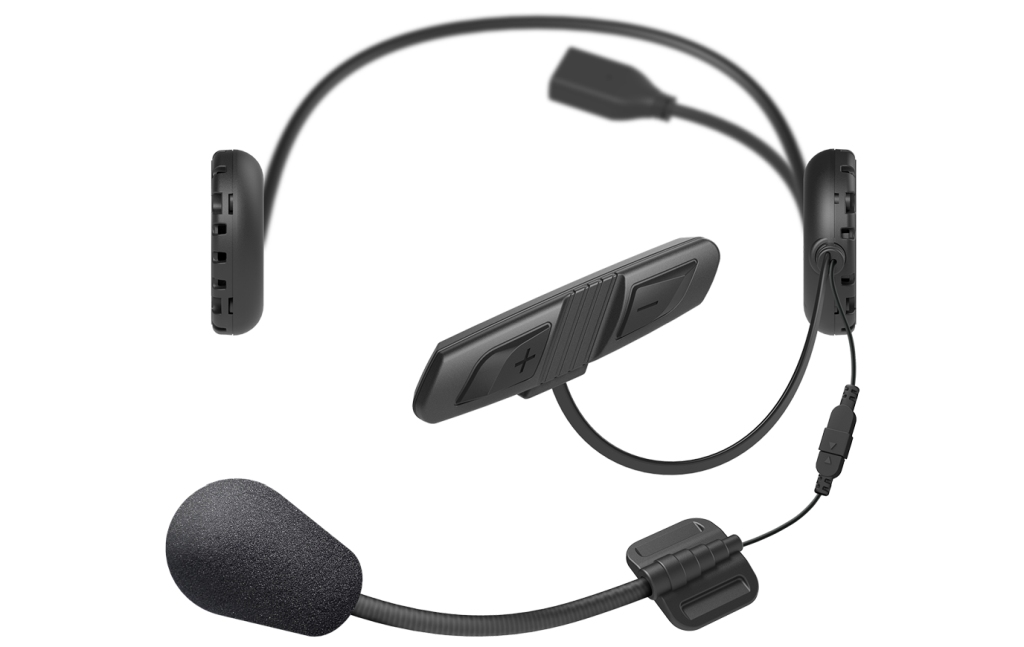 SENA INTERKOM MOTOCYKLOWY 3SPLUS-WB BLUETOOTH 5.1 DO 400M Z MIKROFONEM NA PAŁĄKU Z KABLEM ( 1 ZESTAW ) (EL) - ZASTĘPUJE 3S-WB OR
