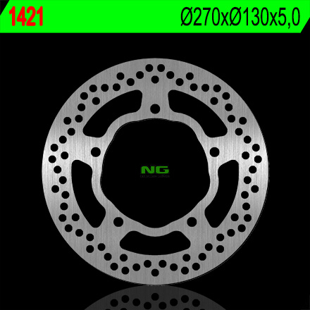 NG TARCZA HAMULCOWA TYŁ KAWASAKI VN 900 CUSTOM '06-'09 (270X130X5) (5X10,5MM)