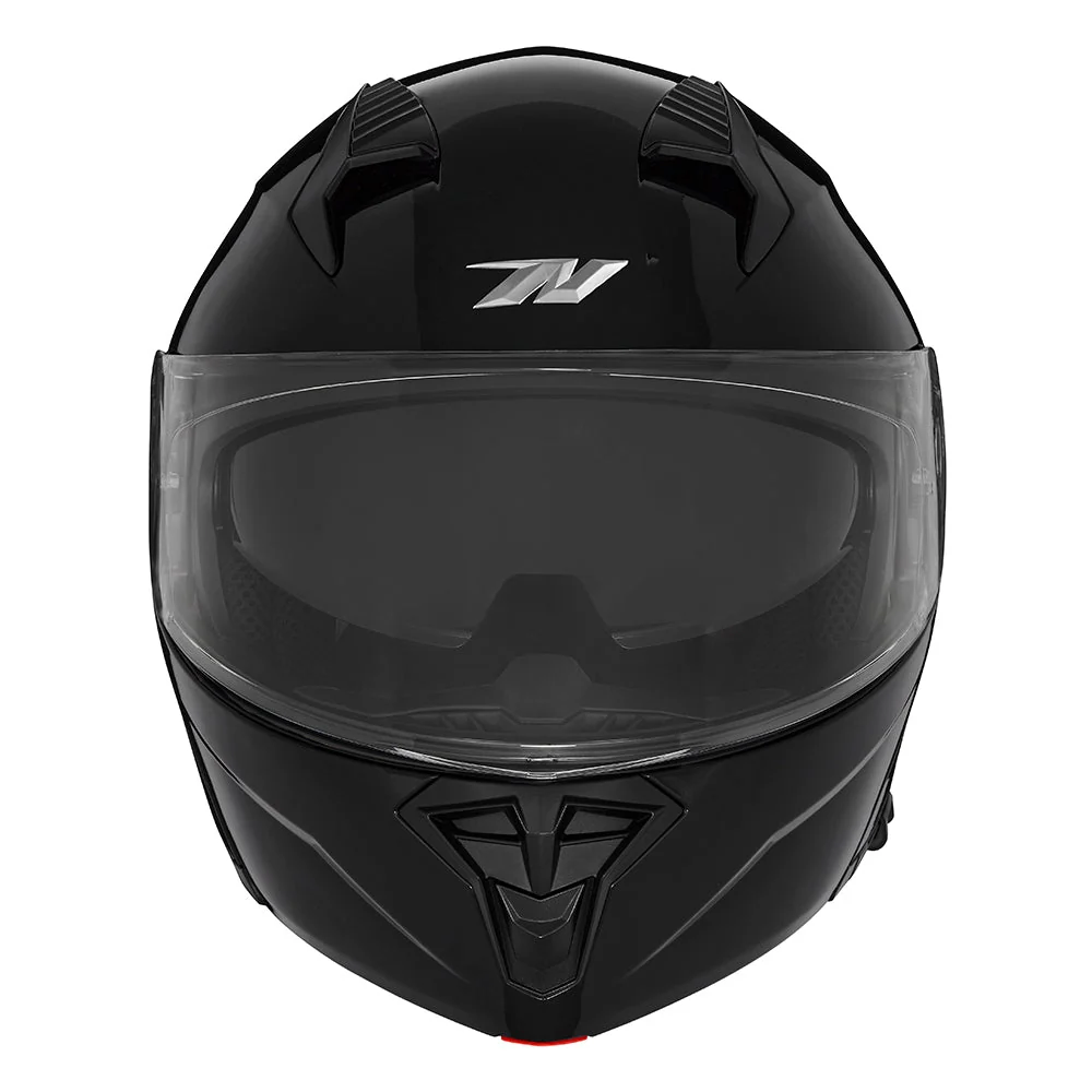 NOX KASK SZCZĘKOWY (FLIP-UP) Z BLENDĄ N968 KOLOR CZARNY POŁYSK