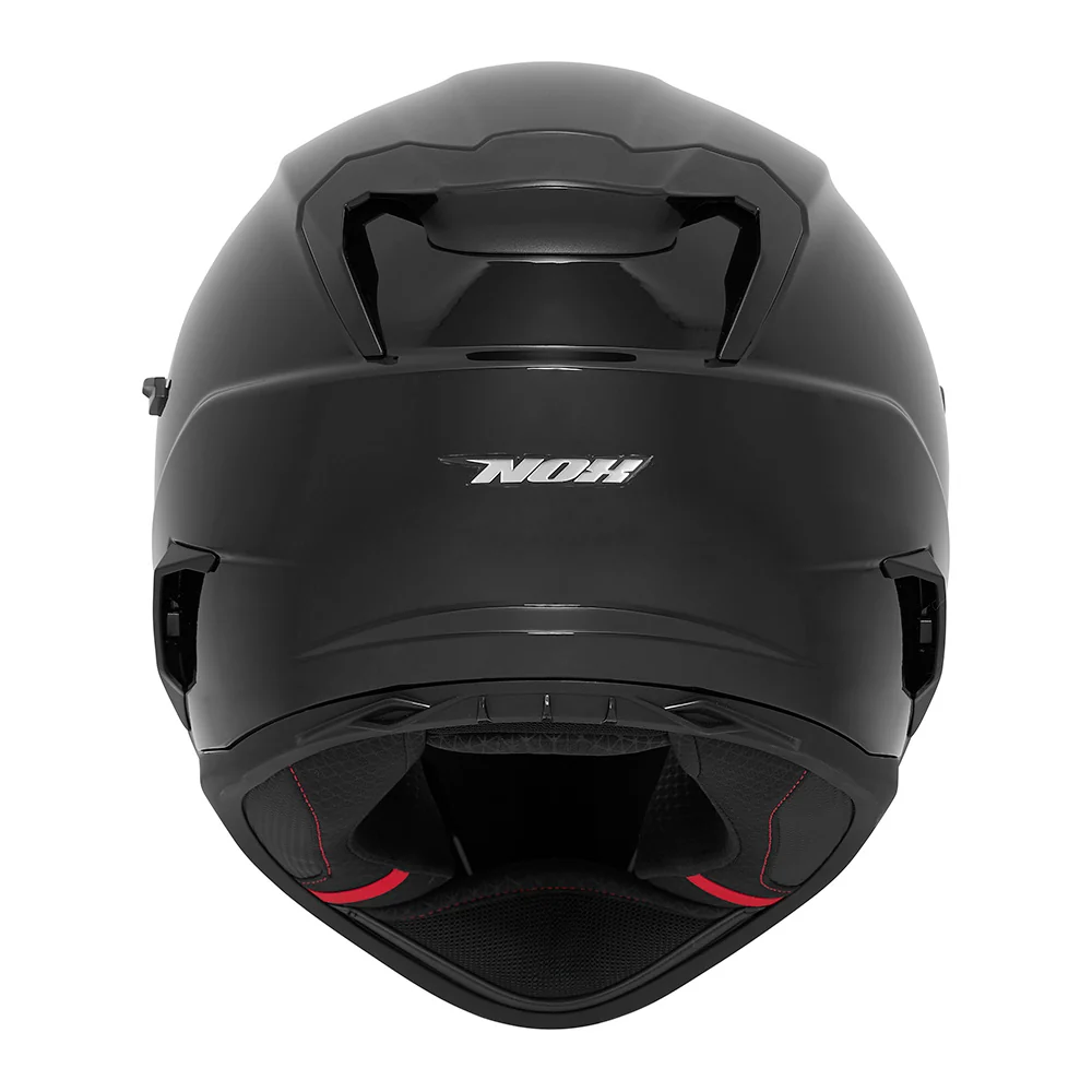 NOX KASK INTEGRALNY (FULL FACE) Z BLENDĄ N304S SOLID KOLOR CZARNY POŁYSK