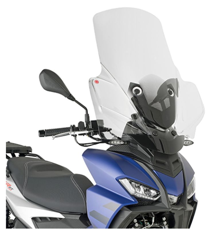 KAPPA SZYBA APRILIA SR 125/200 GT '22-'25 (74 X 61 CM) PRZEZROCZYSTA - POTRZEBNE MOCOWANIE D6711KITK
