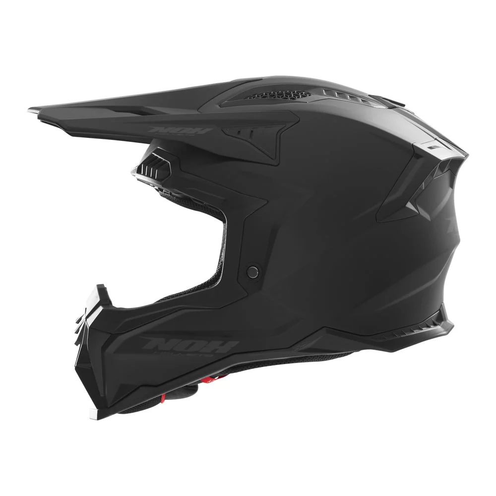 NOX KASK OFF ROAD / CROSS N634 SOLID KOLOR CZARNY MAT
