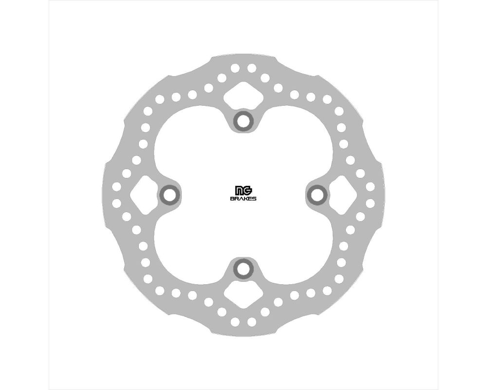 NG TARCZA HAMULCOWA PRZÓD HONDA SH 125 '09-23 (240X105X4MM) (4X10,25MM) WAVE